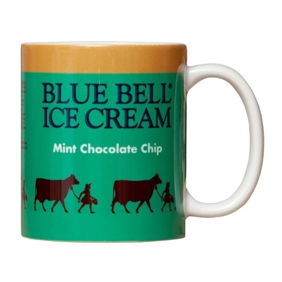 Blue Bell Ice Cream Stoneware Mug (Mint Chocolate Chip) - Picture 1 of 2